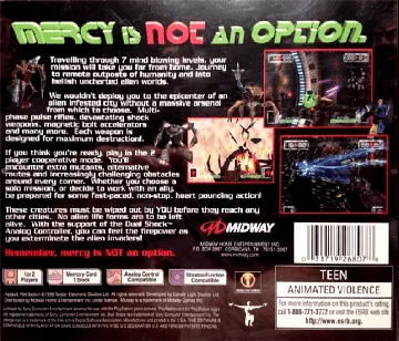 Assault - Retribution (US) box cover back